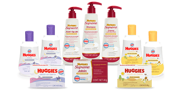 Huggies Línea De Baño Productos